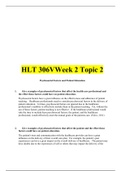HLT 306V WEEK 2 TOPIC 2 ASSIGNMENT, HOMEWORK WITH ANSWERS: Grand Canyon