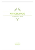 Samenvatting Microbiologie 