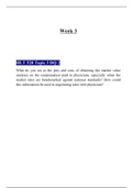 HLT 520 Week 3 Discussion Question 2