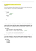 MATH 221 Statistics for Decision Making Final Exam(Latest);Already Graded A