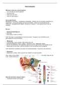 Basis Audiometrie - Logopedie&comma; jaar 1