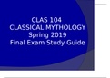 CLAS 104 CEL Final Exam Study Guide