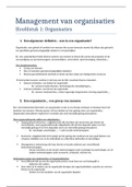 Samenvatting management van organisaties (13/20)