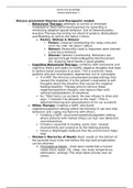 (Solved) Mental Health Exam 1 Study Guide Complete