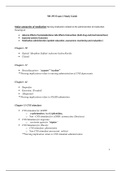 NR293 Exam 2 Study Guide (Latest): Chamberlain College of Nursing (This is the latest version, download to score A)