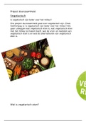 Project: Duurzaamheid, vegetarisch eten
