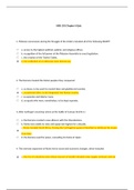 HIEU 201 Chapter 6 Quiz/ HIEU201 Chapter 6 Quiz (2020) (Already graded A, this is the latest version) 