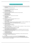 NR 506 BOARDS STUDY GUIDE; Exam: Practice And Preparation: Chamberlain College of Nursing