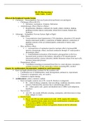 NR 291 Pharmacology I Study Guide Exam 2 2022/2023              Effects of the Peripheral Vascular System  Cholinergic – Parasympathetic Nervous System (feed and breed; rest and digest) Adrenergic – Sympathetic Nervous System (fight or flight)            