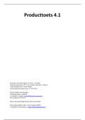 Producttoets 4&period;1 &lpar;Mevrouw van Baal&rpar; &lpar;Saxion&comma; G&T&comma; Leerjaar 1&rpar;
