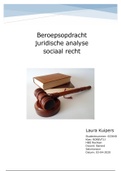 Juridische analyse sociaal recht
