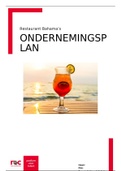 Volledig ondernemingsplan