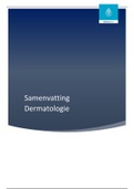 Samenvatting Dermatologie