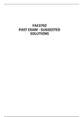 FAC3702 SOLUTIONS BUNDLE (2011 TO 2017)