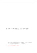  ECET 310 WEEK 3 HOMEWORK Answers 2020;Complete Solution;Devry University