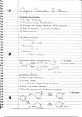 Complete Organic Chemistry II Review