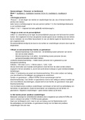 Samenvatting Personen- en familierecht - compendium van het personen- en familierecht - dertiende druk