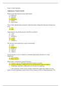 ANTH 170C1Exam 1 Clicker Questions WITH MULTIPLE CHOICES. .....Answers Highlighted. 100% 