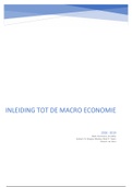 Inleiding tot de macro economie