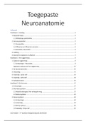 Toegepaste Neuroanatomie Complete Samenvatting 