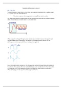 Foundation of Electronics II Lecture 4
