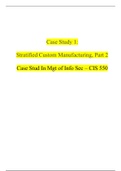 CIS 550 CASE STUDIES in Management Information Security (Week 2-Week 10 Essays)