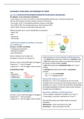 Bundel samenvatting van de leerdoelen moleculaire epidemiologie & moleculaire microbiologie VL5 2019-2020 TLSC-MOLMIC5V-18 