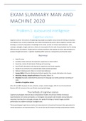 Complete Summary Man and Machine 2020