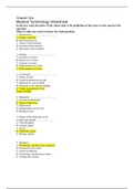  (HM) Chapter One Medical Terminology Worksheet Over (50-terms)