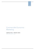 Samenvatting Commerciële Economie - Marketing - Inleiding tot de Marketing (Bouwmanagement & vastgoed jaar 2)