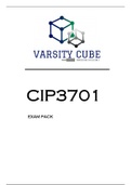 CIP3701 EXAM PREPARATION PACK