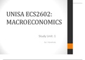 ECS2602-2020 EXAMPACK OF STUDYNOTES COMPREHENSIVE SUMMARIES 