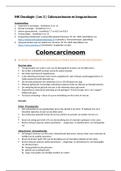MK Oncologie Les 3 | Coloncarcinoom en longcarcinoom