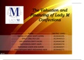 JPK SHAC 4033 ICS: The Valuation and Financing of Lady M - GROUP 1: University of Technology Malaysia(Already Graded A)
