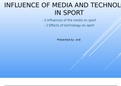 Unit 12 - Current issues in sport - Influence of media and technology in sport – Assignment 2