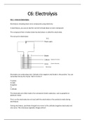 GCSE AQA 9-1 - Chemistry - Electrolysis