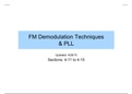 Basics of FM demodulation Techniques