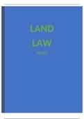 Ultimate Land Law Revision