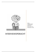 Interviewopdracht keuzecursus Kind in Zorg deel 1 Hogeschool Utrecht