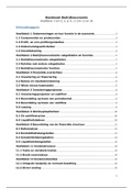 Samenvatting Basisboek bedrijfseconomie voor het vak FIM1 (Facility Management)