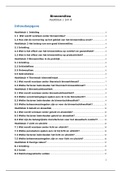 Samenvatting Binnenmilieu (hoofdstuk 1 t/m 8) inclusief begrippenlijsten