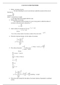CALCULUS FOR ENGINEERS WITH SOLUTION