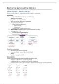 Biochemie Samenvatting blok 2.1 Leerjaar 19/20