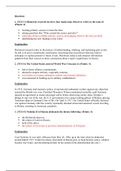 HIST 410 Week 8 Final Exam Latest (Latest): Chamberlain College Of Nursing(Verified answers, download to score A)
