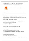 Ch 3 Nationalism in India Class 10th Notes History