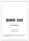 BWR 300 Exam Notes (Themes 2-13)