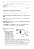 Human Eye and Colourful World Class 10 Notes Science Chapter 11.pdf
