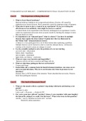 BIOL 101 - Exam 4 and Final Exam Study Guide