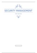Oefen opdrachten met antwoorden Security management