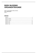 Samenvatting: boek organisatiekunde 5e druk